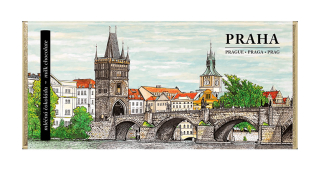 Čokoláda Praha mléčná 100g