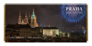 Čokoláda Praha hořká 100g