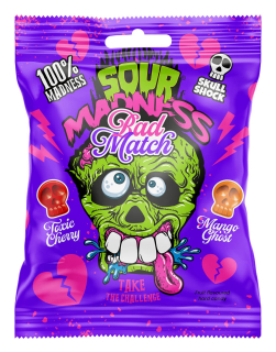 Sour Madness 60g Bad Match cena za kartonové balení