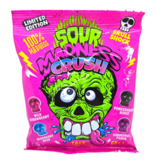 Sour Madness 60g CRUSH cena za kartonové balení