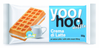 Yoo! Wafle Mléčné 50g cena za kartonové balení