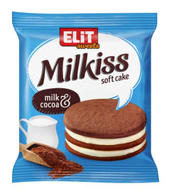 Milkiss Cake kakaový s ml. 42g cena za kartonové balení