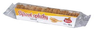 Brick Sýrové oplatky natural 100g cena za kartonové balení