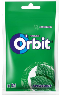 Orbit sáček Spearmint 21dražé 29g