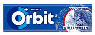 Orbit Winterfresh dražé 14g cena za kartonové balení