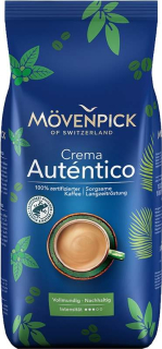 Mövenpick Crema Autént zrn 1kg cena za kartonové balení