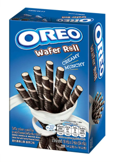 Oreo Wafer Roll Vanilla 54g cena za kartonové balení