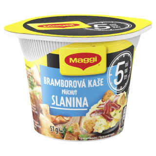 Maggi 5min bramborová kaše SLANINA 53g