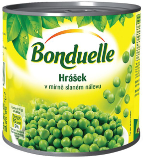 Bonduelle Hrášek v mírně slaném nálevu 425ml