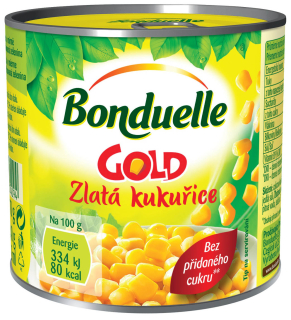 Bonduelle Gold Zlatá kukuřice 212ml