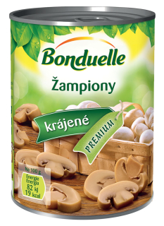 Bonduelle Žampiony krájené 425ml