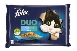 FELIX Fantastic Duo treska losos sardinky sleď