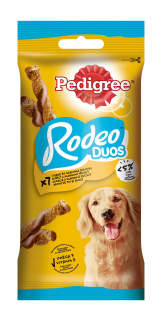 Pedigree Rodeo Duo s kuřecím a slaninou 123g cena za kartonové balení