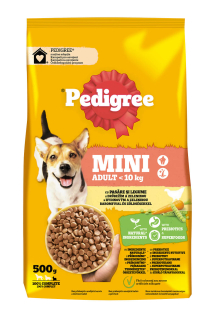 Pedigree granule MINI Adult drůbeží 500g