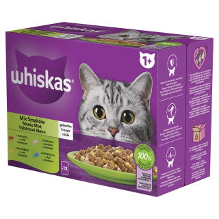 Whiskas kapsa 12pack 12x85g Mix v želé