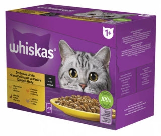 Whiskas kapsa 12pack 12x85g Drůbeží v želé
