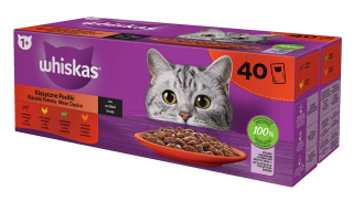 WHISKAS kapsička Klasický výběr v želé 40x100g