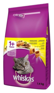 Whiskas granule s Kuřecím 1,4kg