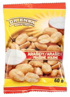 Dr.Ensa Arašídy solené 60g cena za kartonové balení