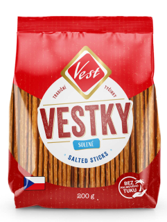 Vest Tyčinky 200g solené cena za kartonové balení