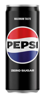 Pepsi Cola ZERO 330ml plech cena za kartonové balení