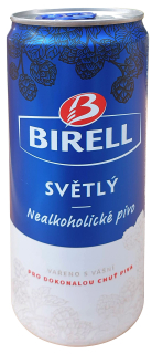 Birell 0,33l plech cena za kartonové balení