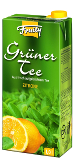 Fruity GreenTea Citron 1l Tetrapack
