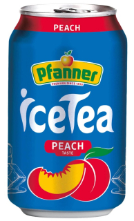 Pfanner Ledový čaj broskev 0,33L