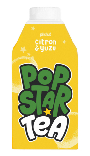 Popstar Tea Citron Yuzu 0,5l cena za kartonové balení