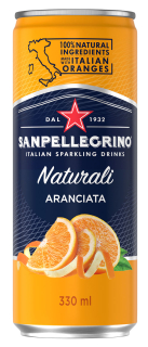 San Pellegrino Aranciata Pomeranč 0,33l plech