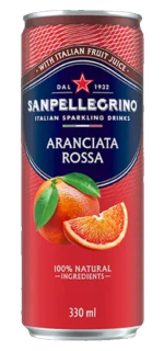 San Pellegrino Aranciata Rossa 0,33l plech cena za kartonové balení