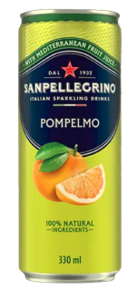San Pellegrino Pompelmo Grapefruit 0,33l plech