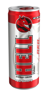 Hell Energy Red Grape 250ml cena za kartonové balení