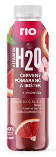 RIO H2O Červený Pomeranč s ibiškem 0,4L