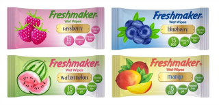 FreshMaker Kapesníčky Vlhčené Ovocné 15ks cena za kartonové balení